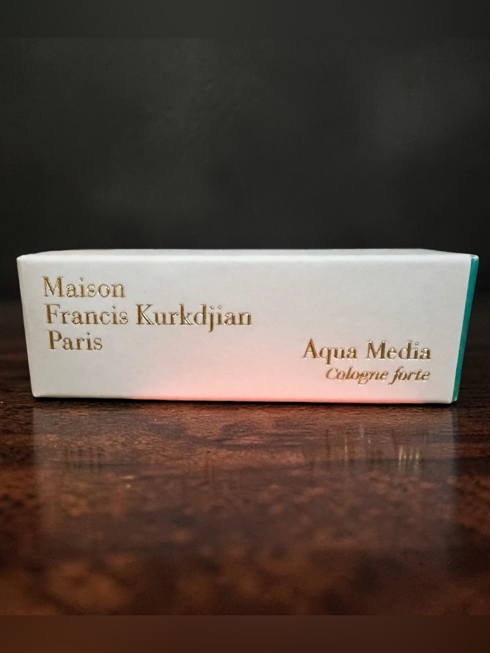 NEW IN BOX MFK MAISON FRANCISKURKDJIAN PARIS AQUA MEDIA 5ml TRAVEL SPRAY